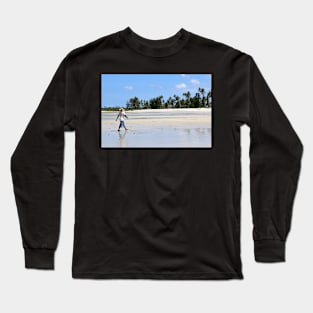 Tropical Beach Scenery Long Sleeve T-Shirt